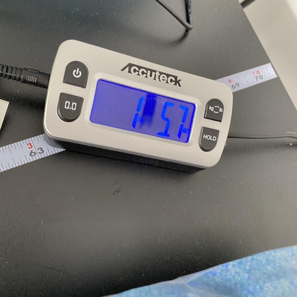 Talbots Blazer Womens 16 Petite Blue Wool Herringbone Tweed Lined Jacket Office - Picture 15 of 15